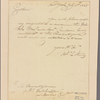 Letter to the President and Directors of the Hoboken Manufacturing and Banking Company