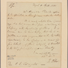 Letter to P[eter] R.Livingston