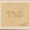 Letter to Samuel Hodgdon, Intendant Public Stores, Philadelphia