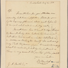 Letter to G. A. Worth