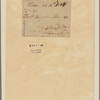 Letter to Benjamin Talmadge, Litchfield, Conn.