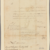 Letter to David Witherspoon, Secretary to the President of Congress