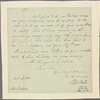 Letter to Colonel [Henry] Jackson