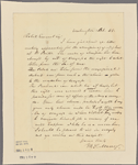 Letter to Robert Emmet [New York]