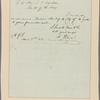 Letter to A[aron] Ward [Washington, D. C.]