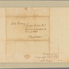 Letter to Gov. George Clinton, Poughkeepsie [N. Y.]