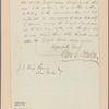 Letter to J. I. Ring, New York