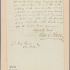 Letter to J. I. Ring, New York