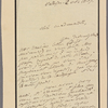 Letter to [Mary L. Booth, New York.]