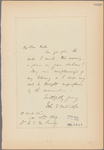 Letter to Dr. A. E. M. Purdy