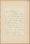 Letter to Dr. Purdy