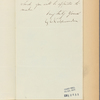 Letter to Prosper M[ontgomery] Wetmore