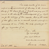 Letter to Dr. [Nicholas] Romaine