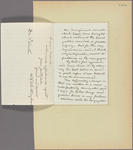 Letter to Doctor P. Worth [New York]