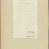 Letter to Doctor P. Worth [New York]