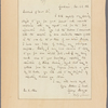 Letter to the Rev. E. Allen