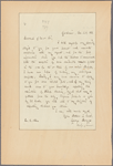 Letter to the Rev. E. Allen