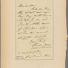 Letter to Annette