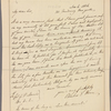 Letter to G[eorge] P. Morris