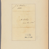 Letter to Mr. Bishop