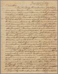 Letter to Dr. [John B.] Stevenson, New York