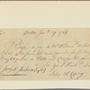 Letter to Joseph Jackson, Esq.