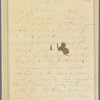 Letter to G[eorge William] Warren [Albany]