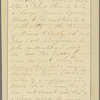 Letter to G[eorge William] Warren [Albany]