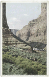 Towering Canyon Walls, Hermit Camp, Grand Canyon, Ariz.