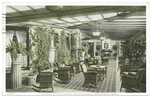 Corner of Sun Parlor, Weldon Hotel, Greenfield, Mass.