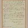 Letter to Maj. Gen. [Benjamin] Lincoln