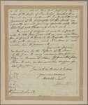 Letter to Maj. Gen. [Benjamin] Lincoln