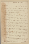Letter to Elisha Boudinot [Newark, N. J.]