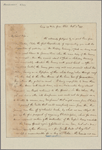 Letter to Mrs. [Elias] Boudinot, Baskinridge [N. J.]