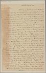 Letter to Mrs. Elias Boudinot [Baskin-ridge, N. J.]