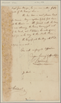 Letter to Mrs. [Elias] Boudinot, Baskin-ridge [N. J.]