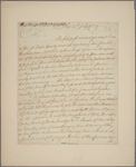 Letter to William Denny, Governor of Pennsylvania