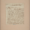 Letter to [Horatio] Gates [New York]