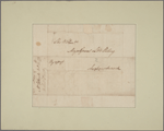 Letter to Lord Stirling, Aughquackenock