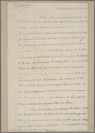Letter to Earl Cornwallis