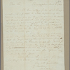 Letter to Thomas S[im] Lee [Annapolis]