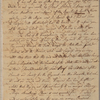 Letter to [Horatio] Gates