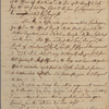 Letter to [Horatio] Gates