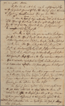 Letter to [Horatio] Gates