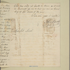 Letter to Gen. [Benjamin] Lincoln, Camp