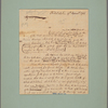 Letter to Gen. [George] Washington