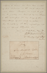 Letter to Elias Boudinot, Baskinridge [N. J.]