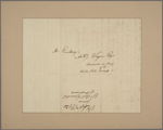Letter to Anthony Wayne