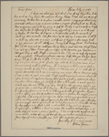 Letter to [Horatio] Gates, Virginia