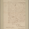Letter to Gen. [Horatio] Gates